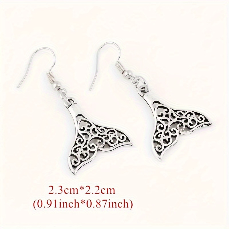 Women's Marine Fishtail Stud Earrings